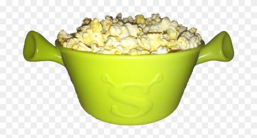 Shrek Popcorn Photo Shrekpopcornbowl - Açaí Na Tigela Clipart