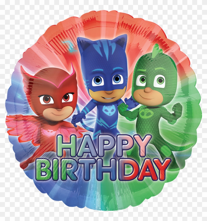 Pj Masks Happy Birthday - Pj Mask Happy Birthday Clipart