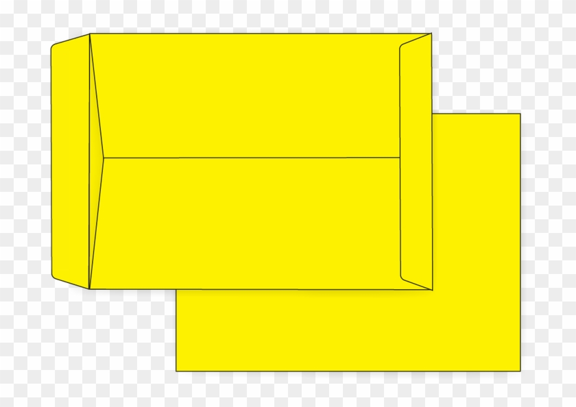 Yellow Envelopes - Paper Product Clipart