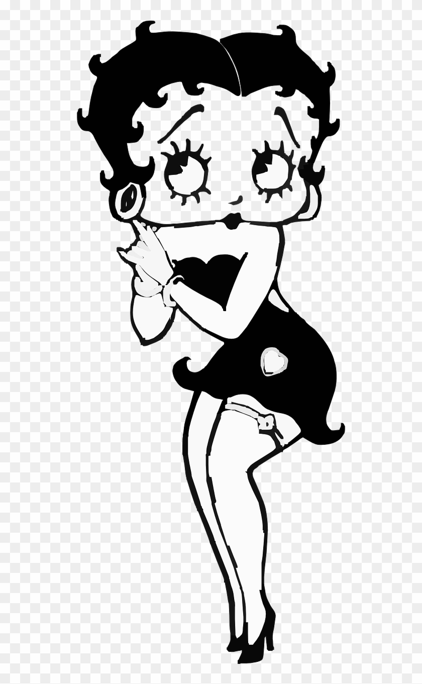 Betty Boop Girl Sexy Lady Png Image Betty Boop Free Public Domain Clipart 242 Pikpng