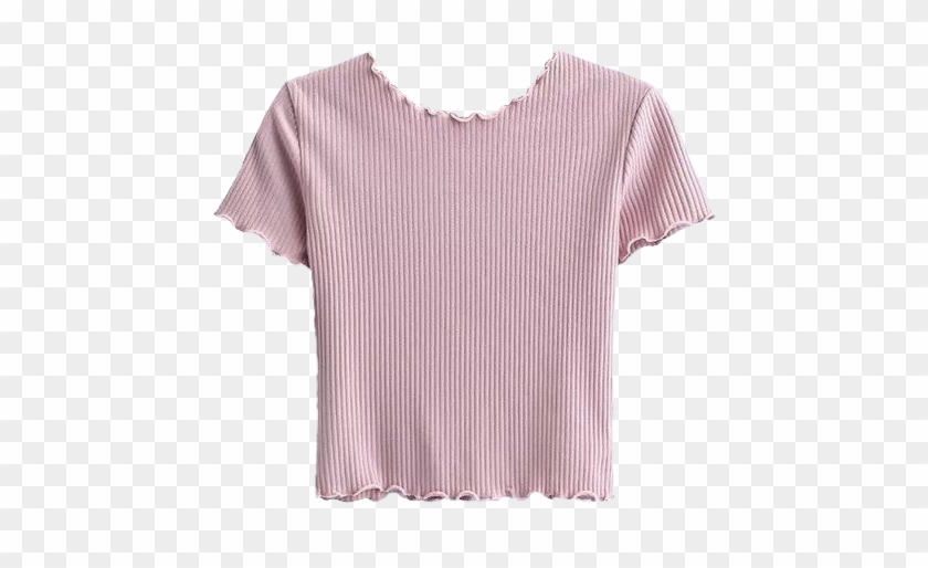 Shirt Top Pink Frills Croptop Cute Aesthetic Cute Clothes - girl aesthetic girl roblox shirt ideas