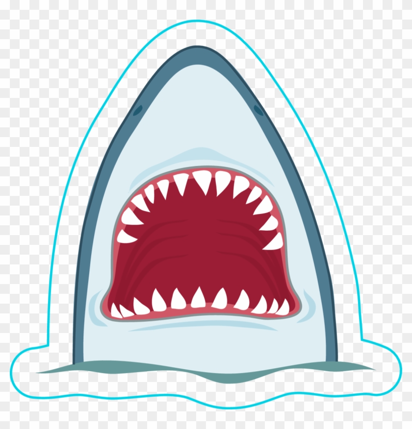 Shark Mouth Open Illustration maryandbendy
