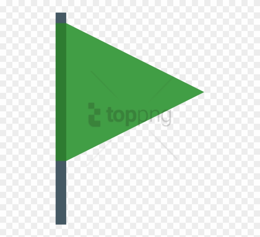 Free Png Green Flag Icon - Sign Clipart #2490351