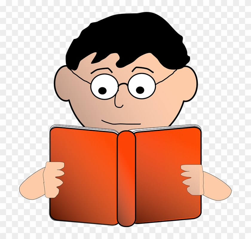 Reading Man With Glasses Png Clip Arts Transparent Png (#253074) - PikPng
