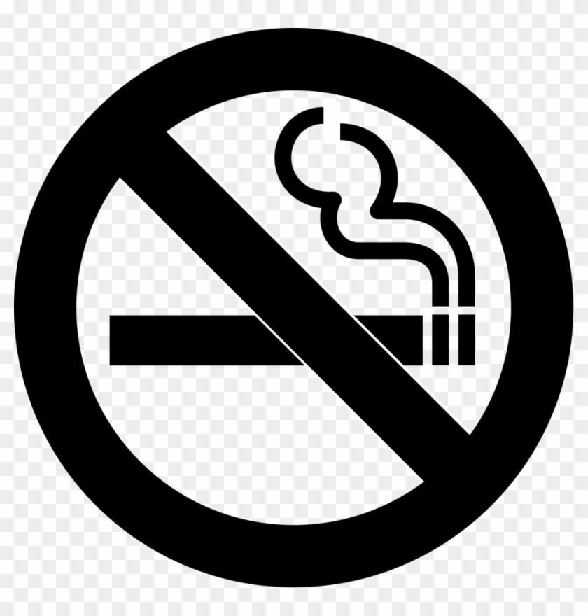 Smoking - No Smoking Black And White Clipart (#255914) - PikPng