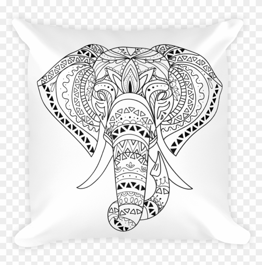 Vector Images Of Ganesha - Мандала Слон Clipart #2510106