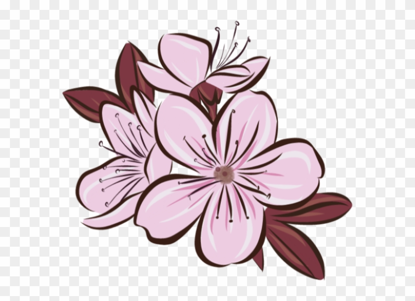 Sticker April Sakura Flower Japan Freetoedit Lilac Clipart Pikpng
