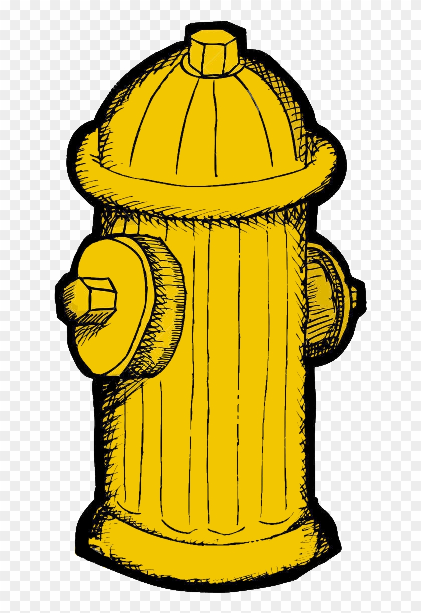 City Cycle Dog Stuff Next - Clip Art Yellow Fire Hydrant - Png Download