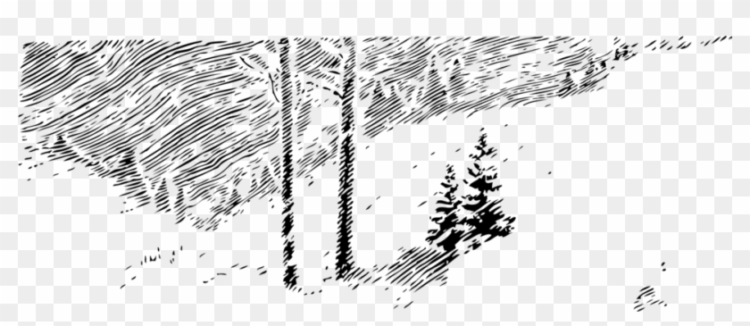 Snowy Trees - Winter Trees Clip Art - Png Download #2538039