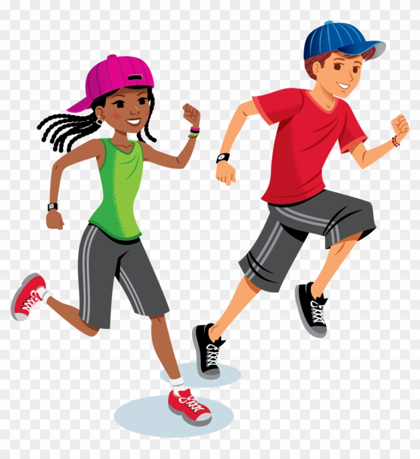 Download Kids Running Smaller - Exercise Completion Certificate Clipart ...