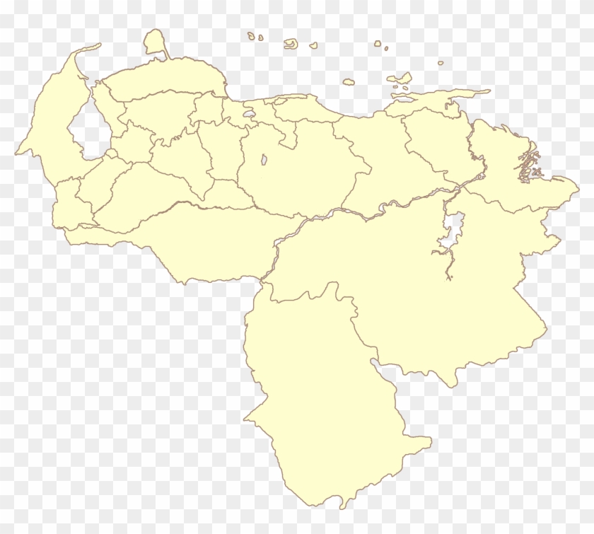 2160 X 1664 5 0 - Venezuela Map Black Clipart (#2569301) - PikPng