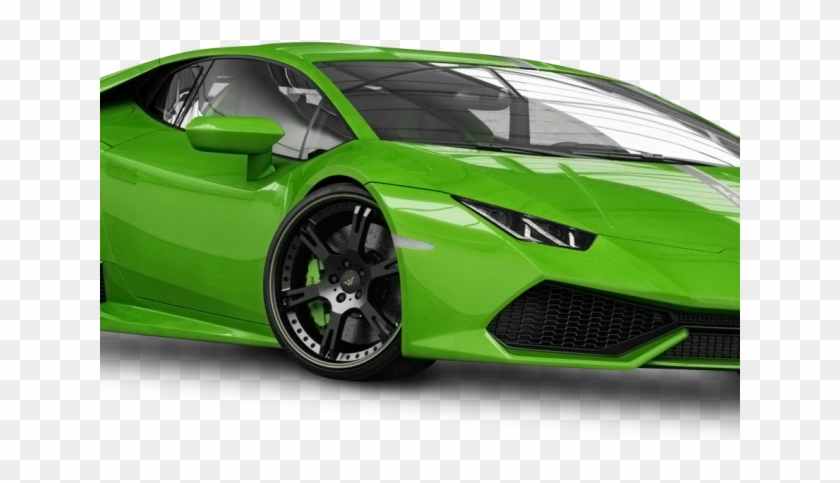 Lamborghini Clipart Green - Green Lamborghini Huracan Png Transparent Png