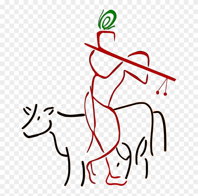 Vector Illustration of Shri Krishna Janmashtami means Birthday of Lord  Krishna. Musical instrument bansuri and peacock feather Stock Vector Image  & Art - Alamy