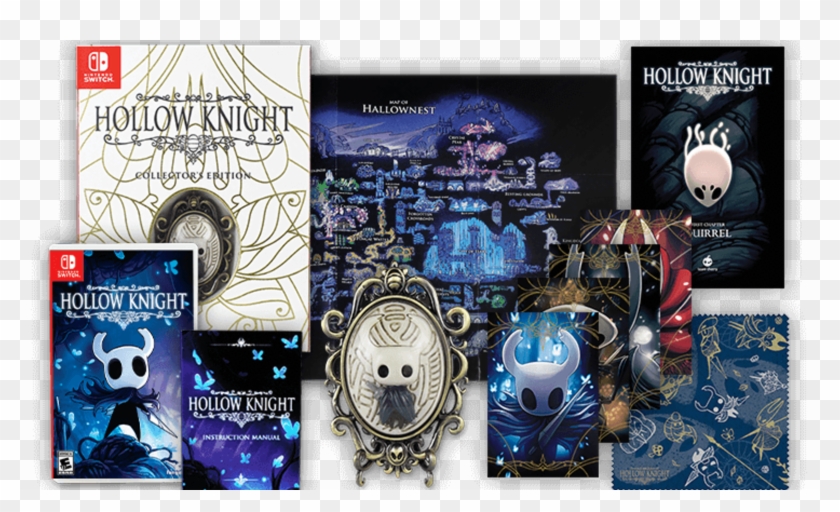 Hollow Knight Collector's Edition Nintendo Switch Clipart (#2610484 ...