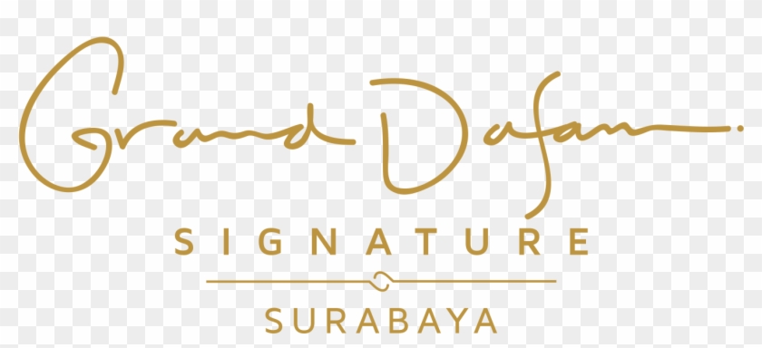 Grand Dafam Signature Surabaya - Calligraphy Clipart