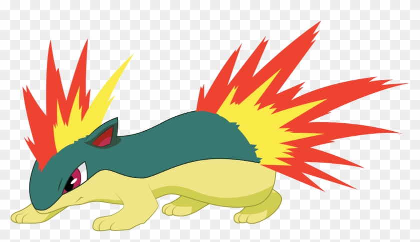 Quilava, A Fire-type Pokemon And The Evolve Form Of - Quilava Clipart