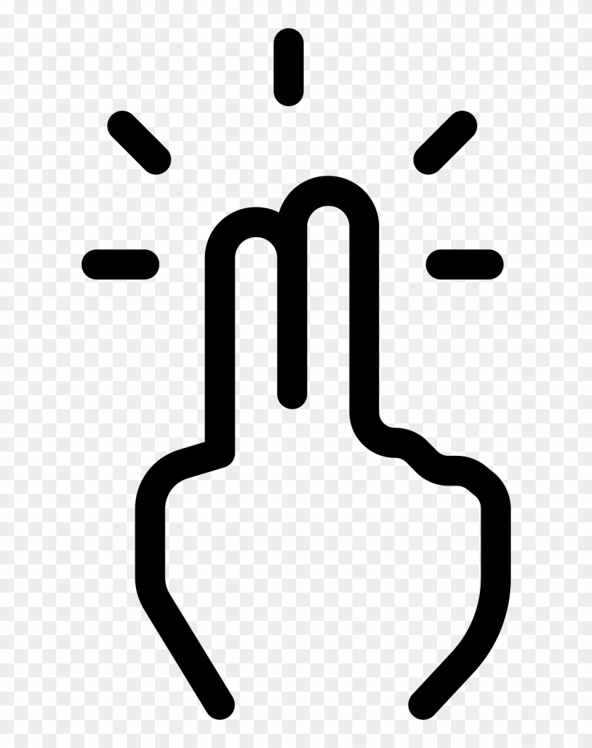 Fingers Svg Icon Free Transparent Background Clipart