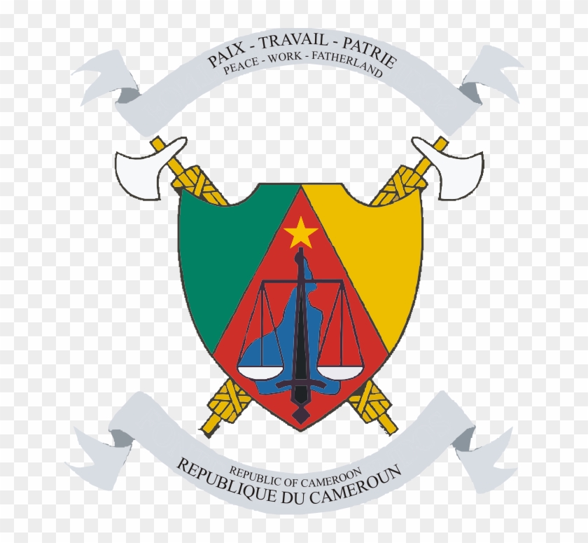 Coat Of Arms Of Cameroon - Cameroon Coat Of Arm Clipart (#2691769) - PikPng