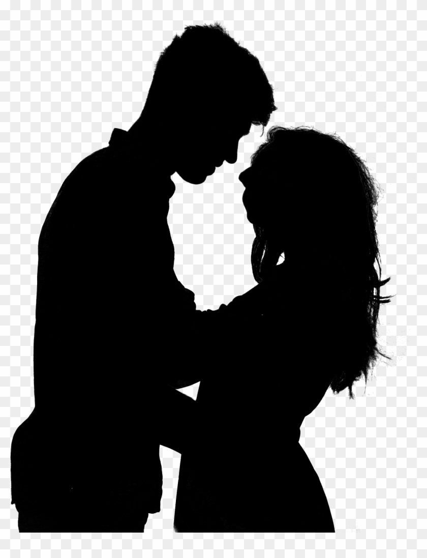 Download Couple Silhouette Png Transparent Image - Man And Woman ...