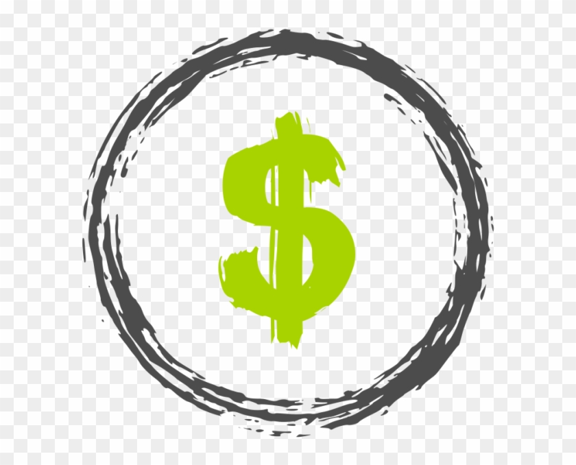 Finance Dollar Object - Деньги Логотип Clipart