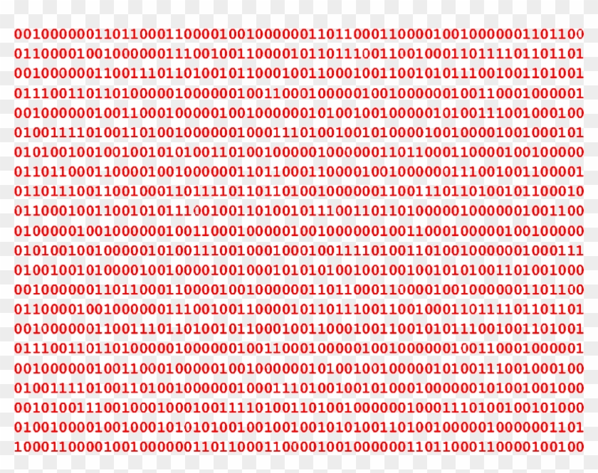 Images Of Background - Binary Code Transparent Clipart