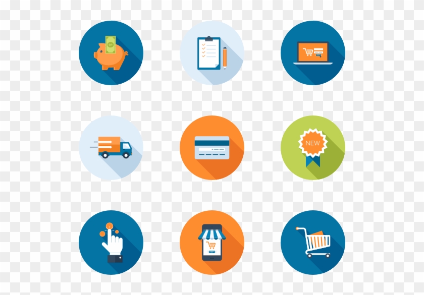 Shopping And Commerce - Purchase Flat Icon Clipart (#2756705) - PikPng