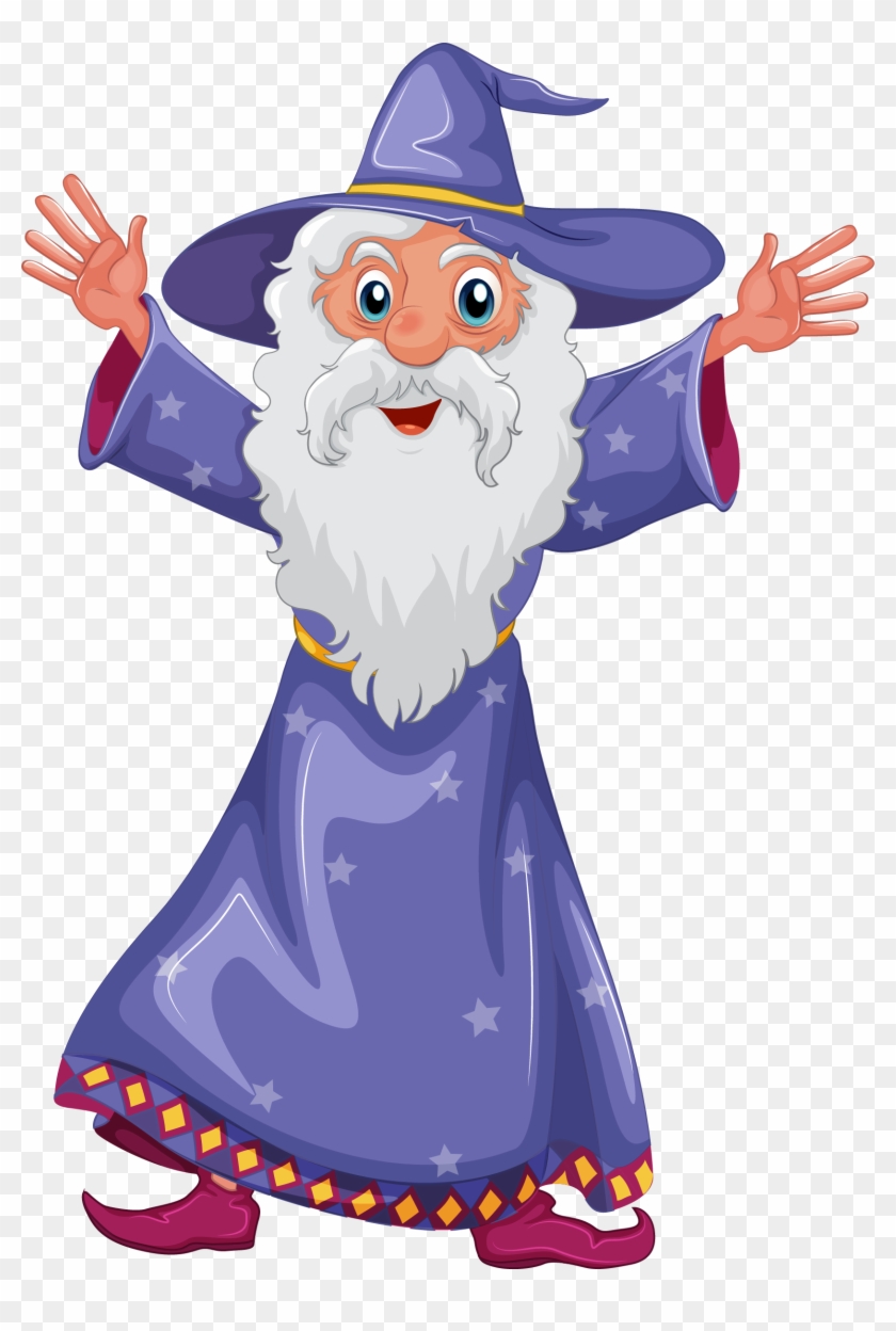 Wizard Quality Png Image - Cartoon Wizard Transparent Background ...