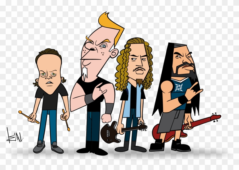 Metallica Metallica, Cartoons, Scouts, Pin Up Cartoons, - Metallica Cartoon Clipart