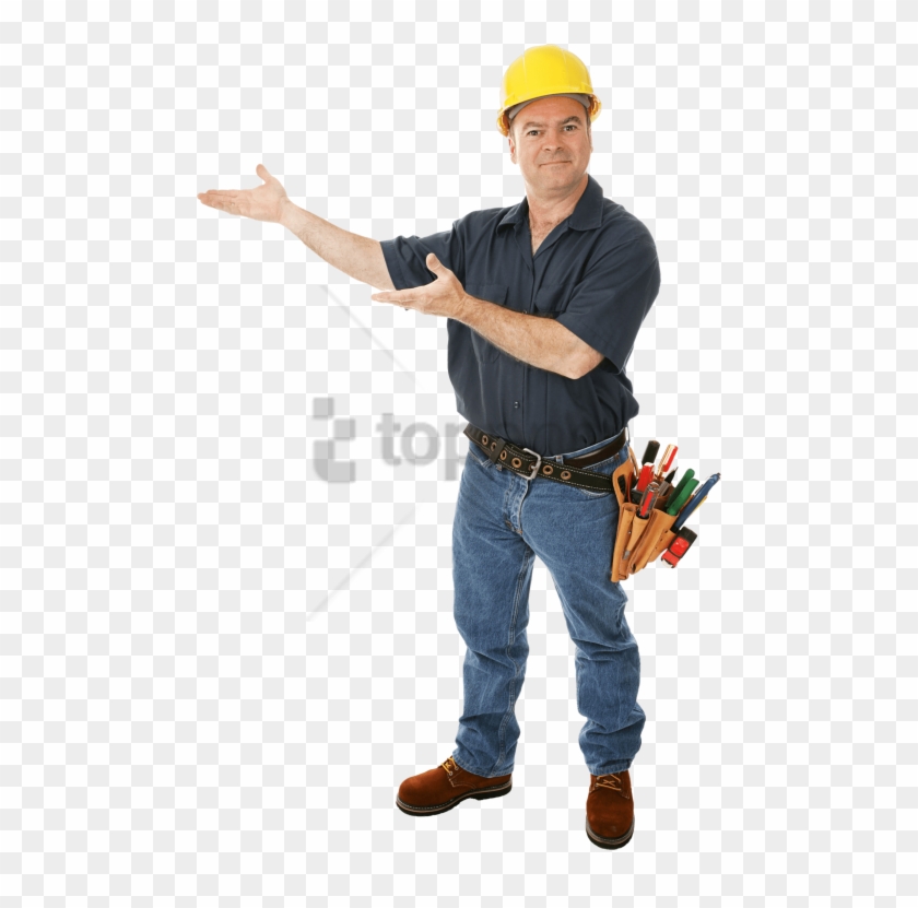 Download Builder Man Png Images Background - Construction Worker Png Clipart
