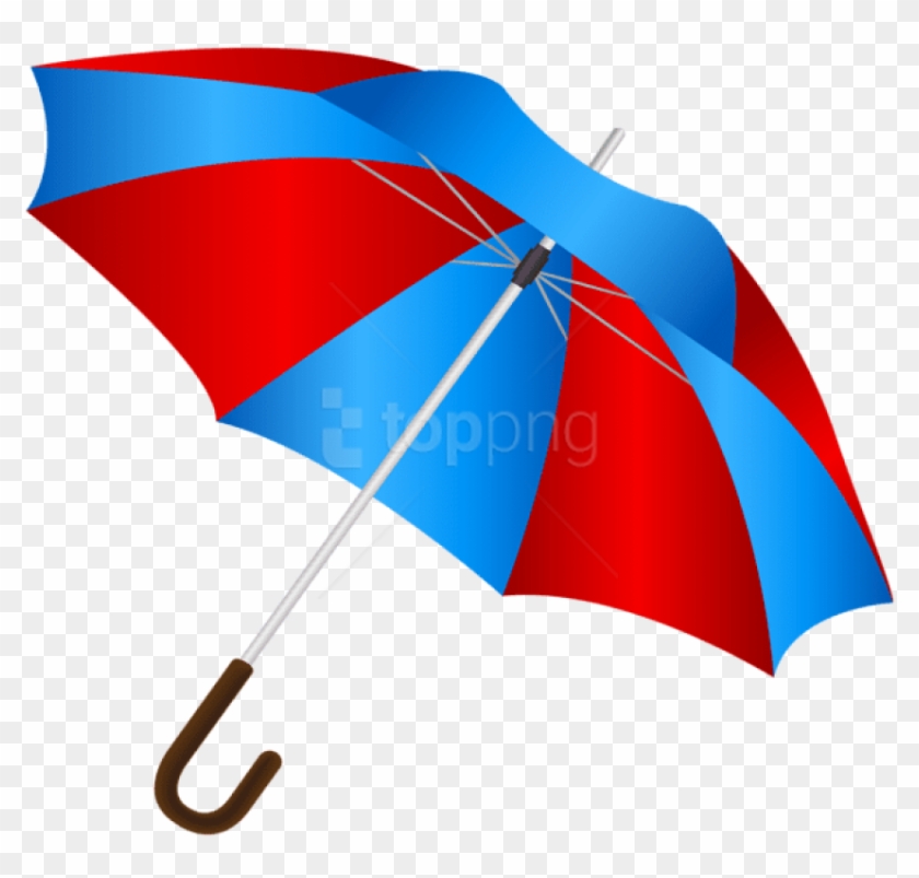 Blue Umbrella Png Transparent Background - Umbrella Png Clipart