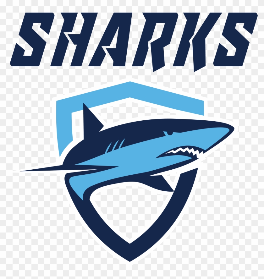 Sharks Swim Club - Sharks Logo Clipart (#2851249) - PikPng