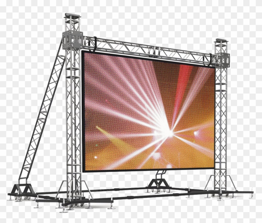 Truss For Led Screen , Png Download - Led Screen On Truss Clipart