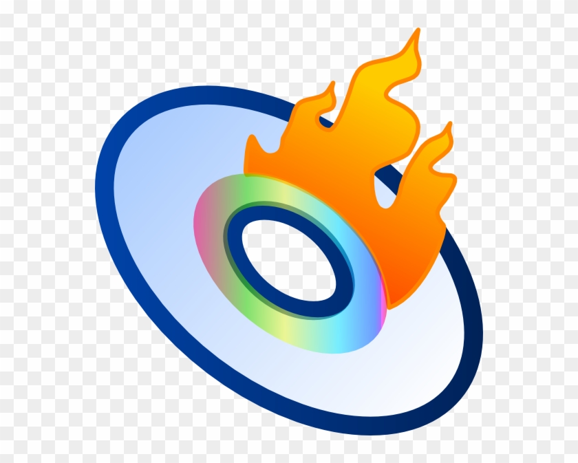 Cd Burn Logo Clipart
