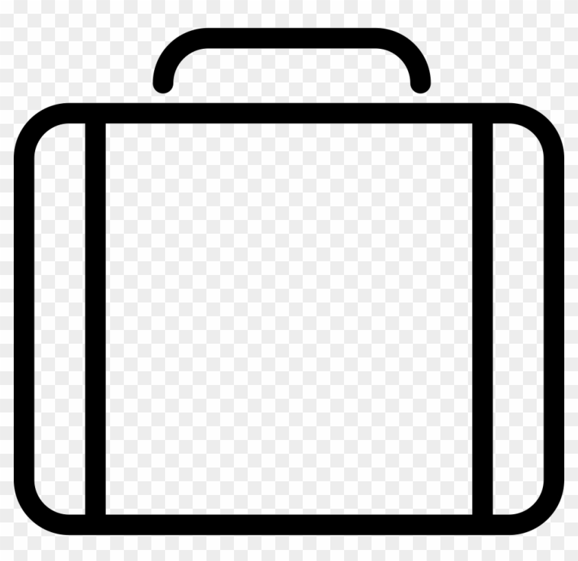 Png File Svg - Briefcase White Outline Png Clipart