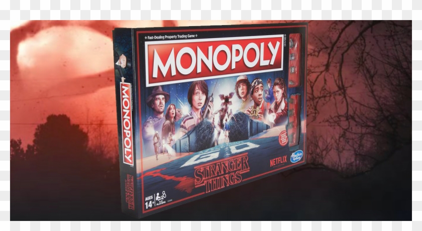 Explore The Underworld Of Hawkins With 'stranger Things' - Monopoly De Stranger Things Clipart