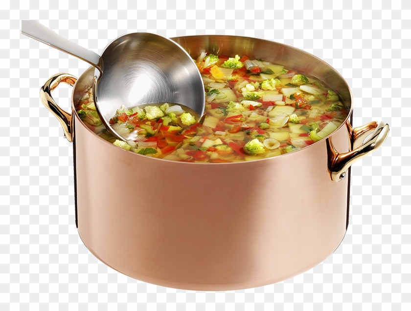 Garden Vegetable Soup - Pot Of Vegetable Soup Png Clipart