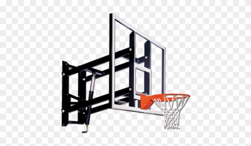 Gs72 Wall Mount 72 Backboard Basketball Hoop - Basketball Board Wall Mount Clipart