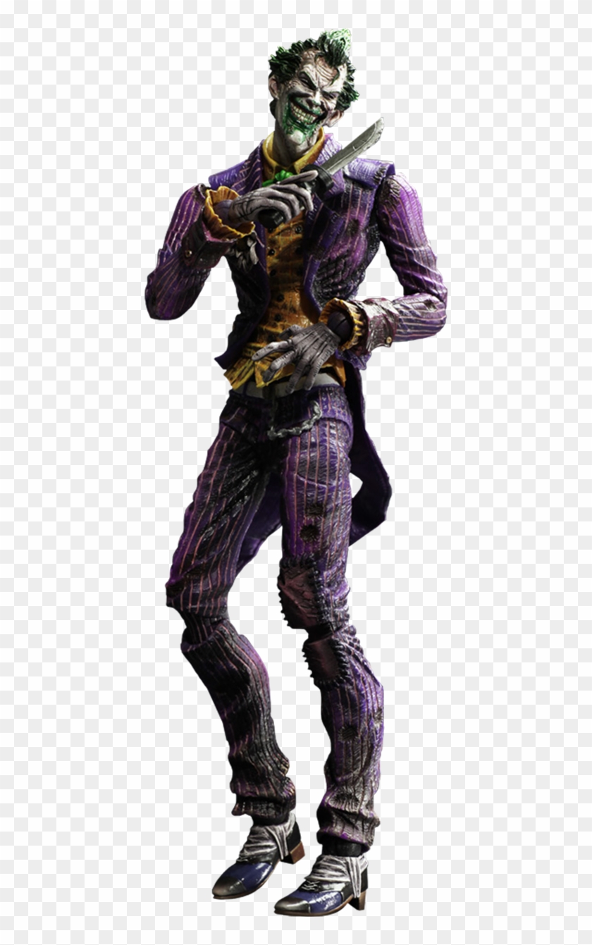 The Joker Action Figure - Joker Arkham City Png Clipart (#2915592) - PikPng