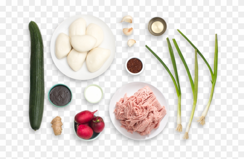 Pickled Cucumber , Png Download - Radish Kimchi Ingredients Clipart