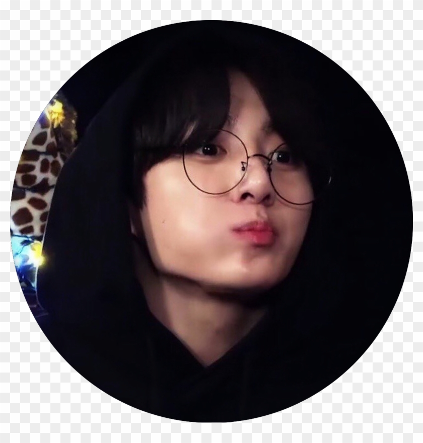 Taehyung Transparent Circle Icons Jimin Png Taehyung - Cute Jungoo Clipart
