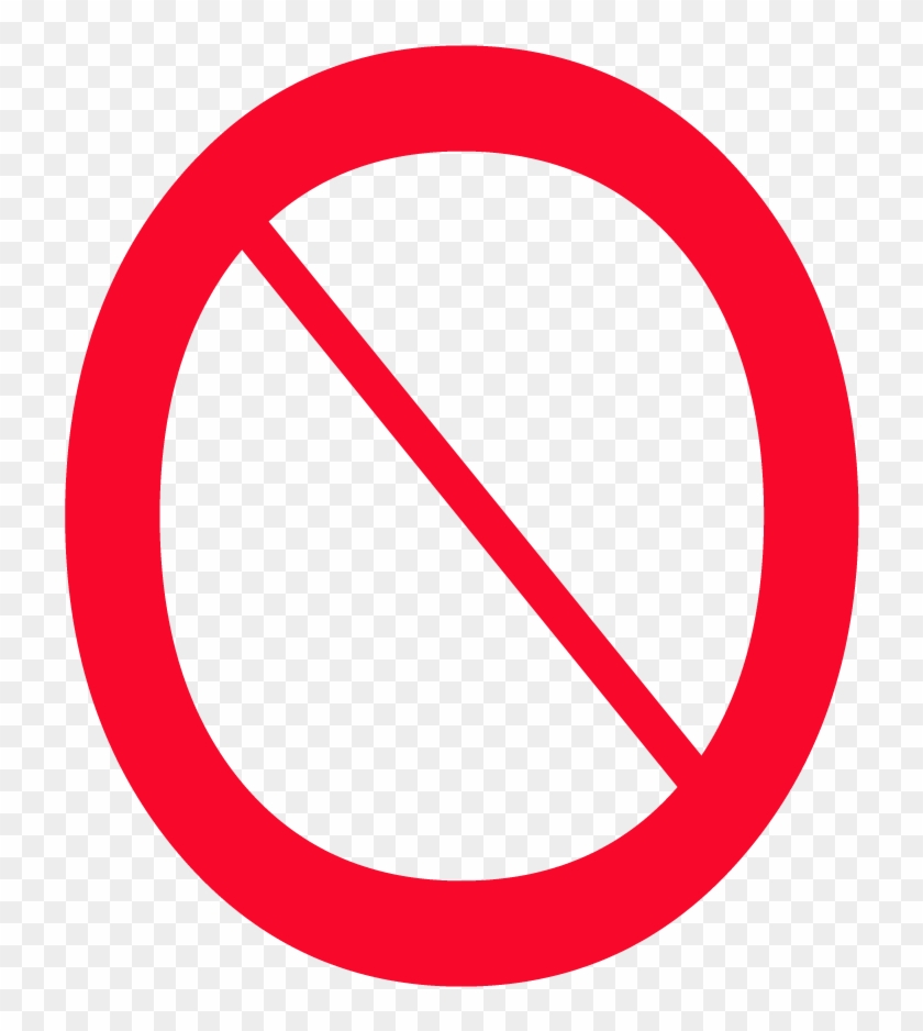 No Symbol Transparent Png - Circle Clipart (#3000585) - PikPng