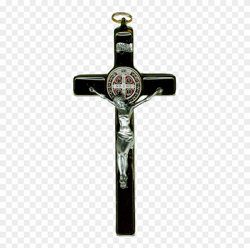 Crucifix Transparent Png - Medal Of Crucifix Of St Benedict Clipart ...