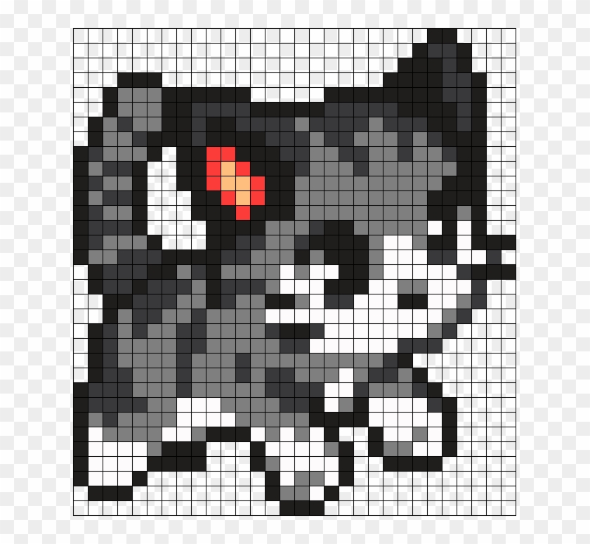 Unik Minecraft Pixel Art Ideas Templates Creations - Cat Pixel Art Easy Clipart #3096198