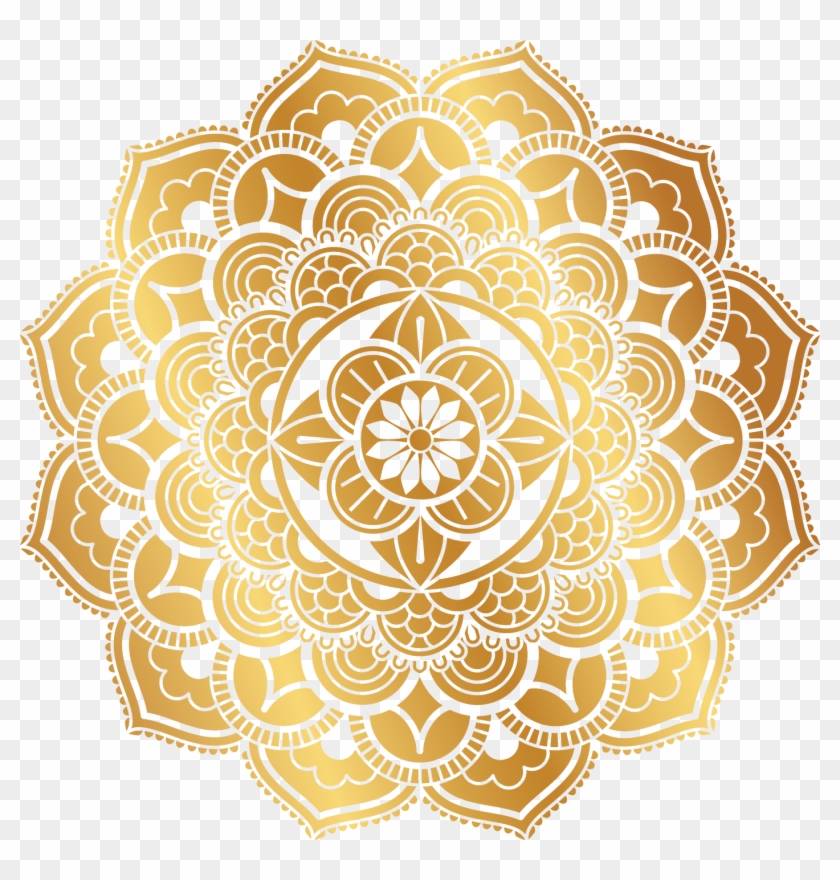 Download Download Mandala Design - Golden Vector Mandala Png ...