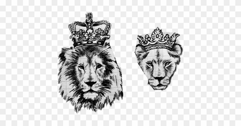 Free Free 207 Lion And Lioness Svg SVG PNG EPS DXF File