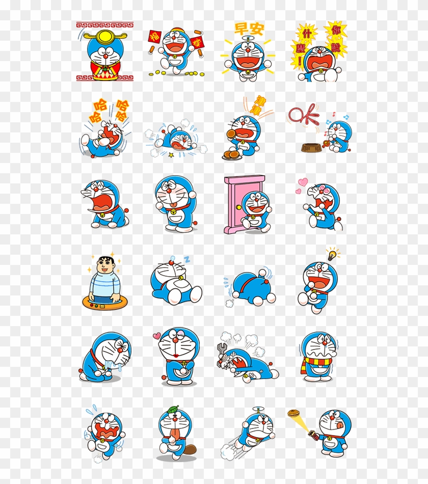Download Download Sticker Line Doraemon Animated Stickers Line2me