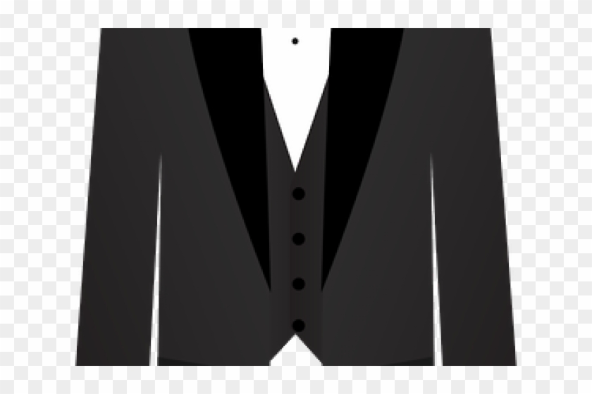 Gown Clipart Tuxedo - Tuxedo - Png Download (#3161371) - PikPng