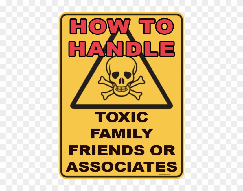 5 Solid Tips For Dealing With Toxic ⚠ Family, Friends - Skull And Crossbones Clipart