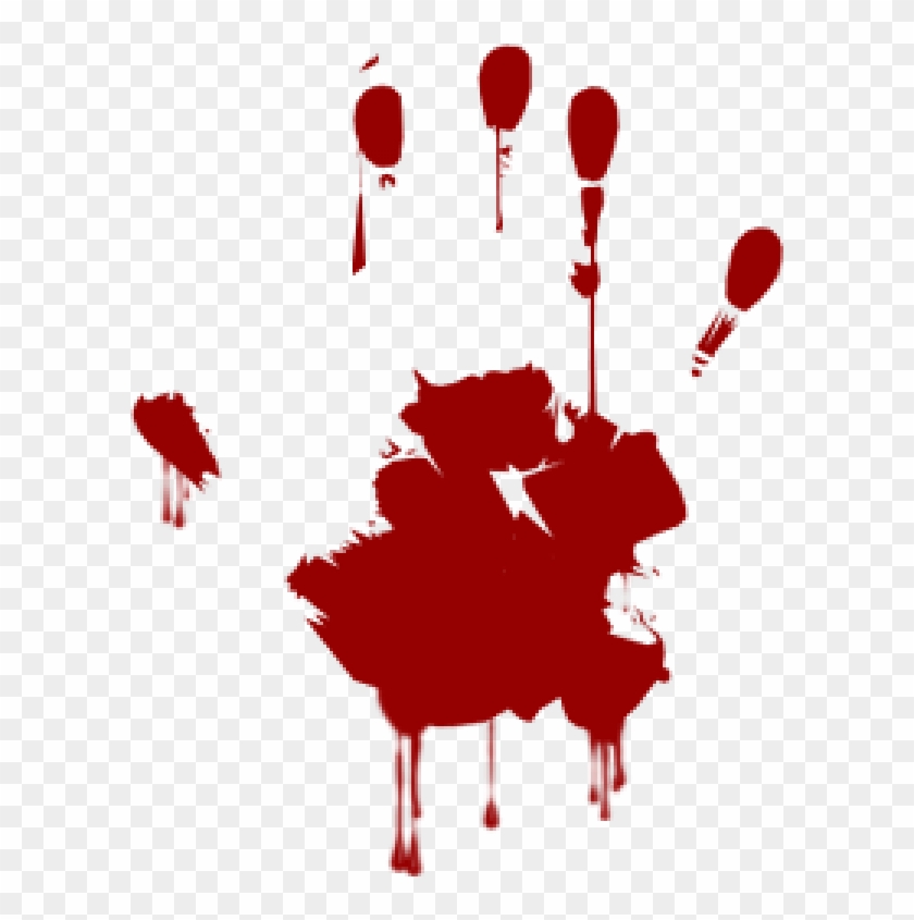 Hand Mark Blood Free Png Download Blood Png Clipart Pikpng