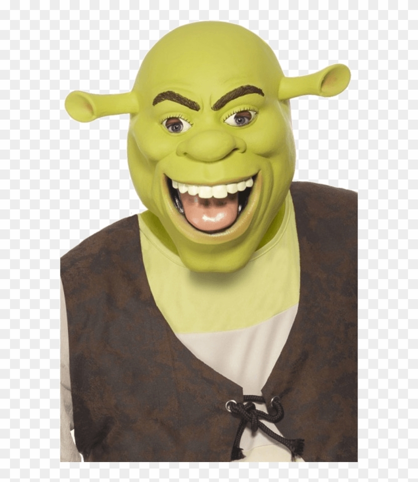 Shrek Latex Mask - Shrek Mask Clipart (#3209160) - PikPng